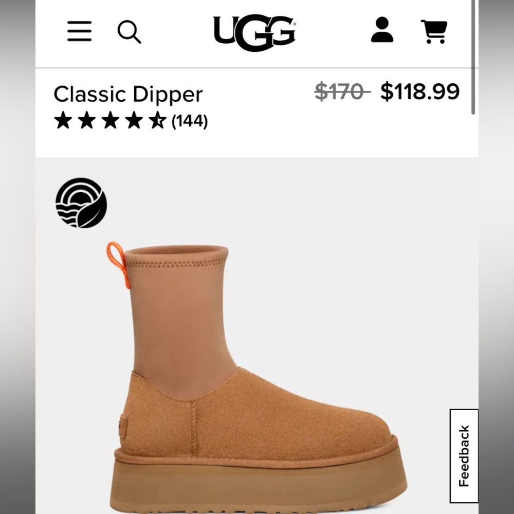 2PAIRS OF UGG BOOTS SIZE 8